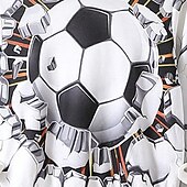  男の子 3D サッカー パーカー＆スウェットパンツセット セット 長袖 3Dプリント 秋 冬 活発的 ファッション クール 子供 3〜12年 アウトドア バケーション ストリート レギュラー