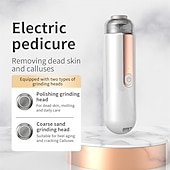 tanie Masażery ciała-elektryczna szlifierka do stóp do stóp obcasy opieka zdrowotna maszyna do pedicure peeling do stóp plik papier ścierny szlifierka usuń kalus martwy naskórek