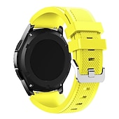abordables Bracelets de montre Samsung-Bracelet en silicone souple de sport pour Samsung Galaxy Watch 3 4 5 6 40 mm 44 mm 6 classique 43 mm 47 mm 4 classique 42 mm 46 mm 5 LTE 5 PRO 20 mm 22 mm bracelet pour Huawei Watch GT 2 /2e/2 pro