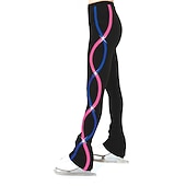 preiswerte Eiskunstlaufhosen &amp; Leggings-Hosen für den Eiskunstlauf Damen Mädchen Eislaufen Unten Rosa Purpur elastisch Ausbildung Wettbewerb Eiskunstlaufkleidung warm Eislaufen Eiskundstlauf