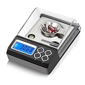 cheap Weighing Scales-Jewelry Scale High Precision Digital Milligram Scale Professional Mini Electronic Balance Powder Scale Gold Jewelry Carat Scale