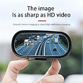 رخيصةأون أدوات حماية وتصميم هيكل السيارات-قم بترقية تجربة القيادة الخاصة بك مع مرآة النقطة العمياء الدوارة 360 درجة!