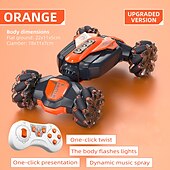 preiswerte RC-Fahrzeuge-Geste Induktion Twist Auto 2,4 g Fernbedienung Geländewagen Licht Drift Stunt Auto Junge Spielzeugauto