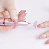 economico Sicurezza personale-rinnova le tue unghie con questa mini penna elettrica per manicure &amp; set di smerigliatrici per unghie multitesta!