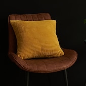 economico Tendenze cuscini-cuscini decorativi cuscini più belli velluto a coste tinta unita semplice senza anima strisce di mais fodera per cuscino fodera per cuscino multicolore