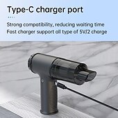 cheap Vacuum Cleaners-USB Rechargeable Wireless Car Vacuum Cleaner Household Vacuum Cleaner 68W Handheld Auto Vacuum Cleaner