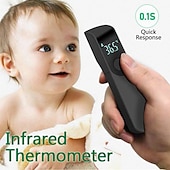 economico Tester e Rivelatori-termometro frontale per display LCD portatile portatile termometro elettronico digitale termometro a infrarossi domestico ad alta precisione senza contatto