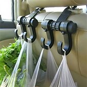 cheap Car Organizers-Universal Car Seat Back Storage Hook Sundries Hanger Bag Holder Multifunction Car Hooks Vehicle Storage Organizer