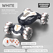 preiswerte RC-Fahrzeuge-Geste Induktion Twist Auto 2,4 g Fernbedienung Geländewagen Licht Drift Stunt Auto Junge Spielzeugauto