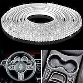 halpa Sisätilan DIY-tuotteet-starfire 5m bling auton verhoilu itsekiinnittyvä bling auton sisäpuolen auton lisävarusteet naisille auton kojelautakoristeet