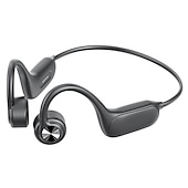 abordables Écouteurs de sport-Casque à conduction osseuse P8S Casque à conduction osseuse Bluetooth 5.3 Lumière LED Sports Étanche