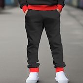 billiga Pojkens 3D-djur-miles morales kostym halloween pojkar 3d spindel huvtröja &amp; byxor set långärmad 3d-utskrift höst vinter aktivt mode cool polyester barn 3-12 år utomhus street semester normal passform