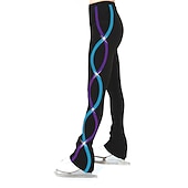 preiswerte Eiskunstlaufhosen &amp; Leggings-Hosen für den Eiskunstlauf Damen Mädchen Eislaufen Unten Rosa Purpur elastisch Ausbildung Wettbewerb Eiskunstlaufkleidung warm Eislaufen Eiskundstlauf