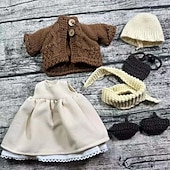 cheap Doll Clothing &amp; Accessories Sets-Waldorf Doll Change Clothes Material Bag Personality Set Waldorf Handmade Muppet Doll