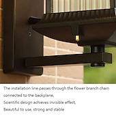 economico applique da esterno-applique da parete a led apparecchio di illuminazione per interni ed esterni lanterna esterna impermeabile ip65 alluminio antiruggine lanterna in vetro lampada da parete lanterna cortile giardino