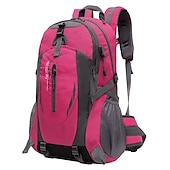 cheap Sports Bags-30 L Hiking Cycling Backpack Rucksack Rain Waterproof Wearable Lightweight Sweat-Wicking Outdoor Daypack Trekking Climbing Camping Sport Travel Backpacks Nylon Black Dark Green Orange