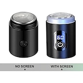 cheap Shaving &amp; Hair Removal-Mini Electric Travel Shaver for Men Pocket Size Rechargeable Portable Painless Cordless Trimmer Knive Face Beard Razor
