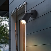 cheap Outdoor Wall Lights-Outdoor Wall Sconce Spotlight Waterproof IP65 Wall Fixture Lighting Aluminum LED Exterior Sconce for Indoor Outdoor Patio Porch Warm White 110-240V