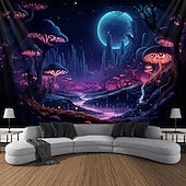 Χαμηλού Κόστους Trippy Tapestries-trippy μανιτάρι ψυχεδελική κρεμαστή ταπετσαρία τοίχου τέχνη μεγάλη ταπετσαρία τοιχογραφία διακόσμηση φωτογραφία σκηνικό κουβέρτα κουρτίνα σπίτι υπνοδωμάτιο διακόσμηση σαλονιού