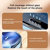お買い得  iPhone用保護フィルム-2 PCS スクリーンプロテクター 用途 Apple iPhone 16 iPhone 15 プロマックスプラス iPhone 14 13 12 11 Pro Max Mini X XR XS Max 8 7 Plus 強化ガラス 硬度9H 気泡防止 指紋防止 超薄型 傷防止