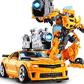 economico veicoli radiocomandati-20 cm giocattoli di trasformazione anime robot car action figure plastica abs cool movie modello di ingegneria aeronautica regalo per bambini ragazzo