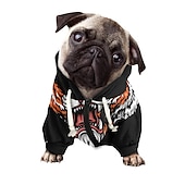 baratos Roupas e Acessórios para Cães-Cachorros Gatos Moletom Moda Casual Inverno Prova-de-Água Respirável Macio Lavável Confortável Casual / Diário Roupas para cães for Bichon Frise Pomerânia Animais de Pequeno Porte Borboleta Small