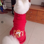abordables Sweats à capuche-Chien Chat Pulls à capuche Mode Occasionnel Hiver Imperméable Respirant Doux Lavable Confortable Décontracté Quotidien Vêtements pour Chiens for Bichon Frisé Spitz Nain Bébé Animal Papillon Petit