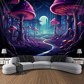Χαμηλού Κόστους Trippy Tapestries-trippy μανιτάρι ψυχεδελική κρεμαστή ταπετσαρία τοίχου τέχνη μεγάλη ταπετσαρία τοιχογραφία διακόσμηση φωτογραφία σκηνικό κουβέρτα κουρτίνα σπίτι υπνοδωμάτιο διακόσμηση σαλονιού