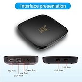 رخيصةأون تي في بوكس-أندرويد 10.0 D9 أملوجيك S905 2GB 2GB