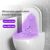 cheap Household Appliances-Toilet Deodorizer With Incense Home Generation Mini Air Purifier LED Ultraviolet Toilet Disinfection Lamp Uvc Germicidal Lamp