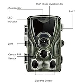 cheap Indoor IP Network Cameras-Capture Wildlife in Action HC-801A Hunting Trail Camera With Night Vision &amp; Motion Activation