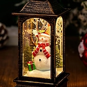 economico Luci regalo di Natale-lampada notturna di Natale, lanterne di Natale, decorazioni per la casa, regali ideali, luci per decorazioni di Halloween all&#039;aperto