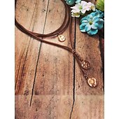 abordables Colliers et pendentifs-Femme Colliers Mode Extérieur Géométrie Collier