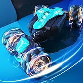 preiswerte RC-Fahrzeuge-Geste Induktion Twist Auto 2,4 g Fernbedienung Geländewagen Licht Drift Stunt Auto Junge Spielzeugauto