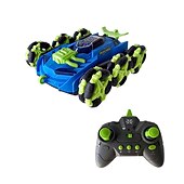 お買い得  rc車-2.4グラムリモコン6輪スタントリモコンカーは、おもちゃの車の照明音楽変形車のドリフトとローリングを自動的にデモンストレーションできます