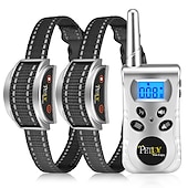cheap Dog Training &amp; Behavior-No Shock Dog Collar Vibration Collar for Small Medium Dogs Vibrating Dog Collar 1600Ft Remote Control IP67 Waterproof