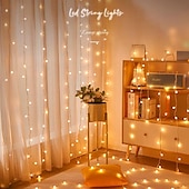 お買い得  USB電源-LEDストリングライト3m-20led6m-40led10m-80ledボールライトusb電球ライトストリング防水屋外結婚式クリスマス休暇