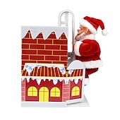 economico Accessori-offerte decorazioni natalizie! abcnature led decorazioni natalizie babbo natale arrampicata elettrica appesi giocattoli di natale