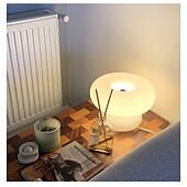cheap Bedside Lamp-Creative Design Donut Atmosphere Lamp Plug- in Control Use Table Lamp Modern Night Lamp for Bedside Bedroom Or Warm Decoration
