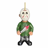 halpa halloween 2024-terroristien tappaja luova riipus joulukuusi auton koristelu akryyli riipus