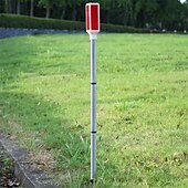 cheap Pathway Lights &amp; Lanterns-Outdoor Solar Roadblock Lamp 1/5pcs Benchmark Light Warning Light Traffic Road Obstacle Indicated Light Lawn LED Strobe Lamp Signal Lig