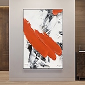 ieftine Picturi Abstracte-picturi în ulei realizate manual, pânză, artă de perete, pictură cu cuțit de culoare abstractă modernă, pentru decorarea casei, pictură rulată fără rame, neîntinsă