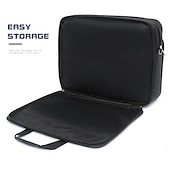 cheap Men&#039;s Bags-Men&#039;s Business Laptop Bag with Shoulder Strap, Water-Resistant Work Briefcase with Multiple Zipper Pockets for Office and Travel