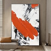 ieftine Picturi Abstracte-picturi în ulei realizate manual, pânză, artă de perete, pictură cu cuțit de culoare abstractă modernă, pentru decorarea casei, pictură rulată fără rame, neîntinsă