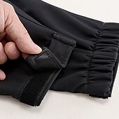 Недорогие Одежда из Softshell, флисовые и туристические куртки-Муж. Сохраняет тепло Водонепроницаемость Зима Осень Сплошной цвет Черный Военно-зеленный Серый Жакеты
