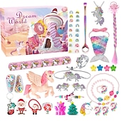 cheap Best Christmas Gifts-Decompression Christmas Countdown Calendar Blind Box Set Decompression Christmas Countdown Blind Box Gift Toy for Christmas Gifts