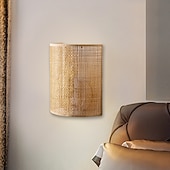 abordables Apliques de pared-Interior Vintage Estilo nórdico Lámparas de pared para interiores Dormitorio Habitación de Niños Gel de Sílice Luz de pared 110-120V 220-240V 7 W