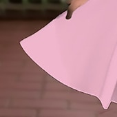 halpa 3D-kukkamekko-Pääsiäinen Tyttöjen 3D Kukka Mekko Pinkki Pitkähihainen 3D-tulostus Syksy Talvi Loma Urheilu ja ulkoilu Päivittäin söpö tyyli Vapaa-aika Kaunis Lapset 3-12 vuotta Rento mekko A linjainen mekko