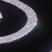 cheap Jewelry Sets-Bridal Jewelry Sets 1 set Rhinestone 1 Necklace Earrings Women&#039;s Fashion Personalized Simple Classic Precious Geometric Jewelry Set For Wedding Anniversary Wedding Guest