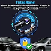 cheap Car DVR-3 Cameras Lens 2.5In Car DVR Dash Cam HD Dash Camera Three Way Lens Video Recorder 1080P Black Box Cycle Dashcam Camcorder